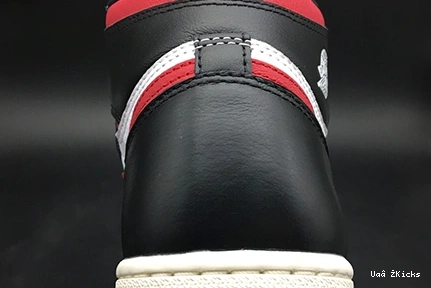 263 555088-061 BLACK AIR JORDAN Fashionable WHITE 1 RED GYM 0905